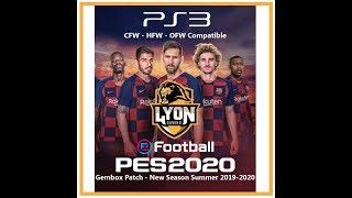 PES 2020 Gembox Patch PS3 - New Season Summer 2019-2020