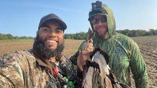 Goose hunting New York (Billy- SoFlo Outdoors harvest his first Goose)