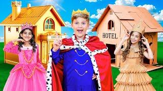 Cardboard Hotel Challenge + More with Roma and Friends