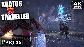 Kratos Vs The Traveler - God Of War 4 (2018) Gameplay #36