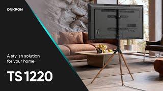 ONKRON Interior TV stand for 32"-65" max 35 kg, swivel, TS1220