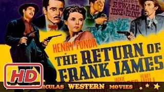 The return of Frank James   WESTERN MOVIE    HD