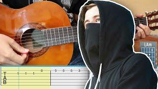 Faded / Alan Walker / Guitarra Tutorial / Fácil