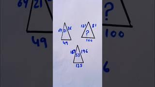 Solve this question #youtubeshorts #mathstricks #iqtest #ytshorts #mathpuzzle