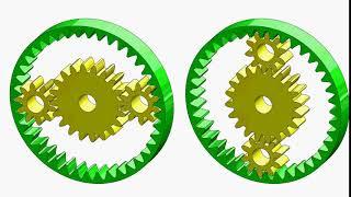 Planetary Gear Drive in Solidworks