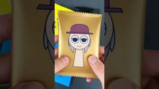  Paper DIY INCREDIBOX sprunki unboxing blind box candy #diy #sprunki #craft #candy #handmade #art