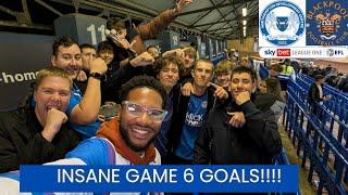 Peterborough United Vs Blackpool | 6 GOAL THRILLER | CARNAGE