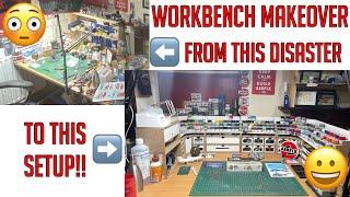 Transforming my Scale Model Workbench - From Disaster to Organised!!