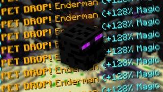 I FINALLY GOT THE LEGENDARY ENDERMAN PET! Hypixel Skyblock