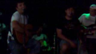 Paulo Mafra e Thulio Viola Passando o som no GRAND BEER em Rondonópolis MT