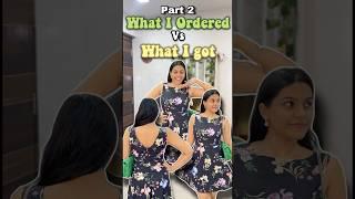 What I ordered Vs what I got | Shruti Kothari | Floral dress from Myntra ￼#whatiorderedvswhatigot 