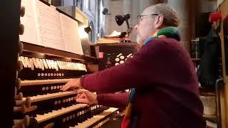 WIDOR Méditation (Symphony No 1) - played by Peter Dyke at Hereford Cathedral