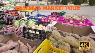 Discover the Castalla's Street Market: A Cloudy Market Day Experience