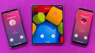 Samsung S8+Samsung Z Fold+Samsung S9 | Incoming Call