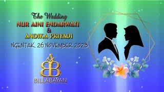 THE WEDDING Rr NUR AINI ENDARWATI & Bg ANDIKA PRIYADI || Ngentak Klaten Minggu 26 November 2023