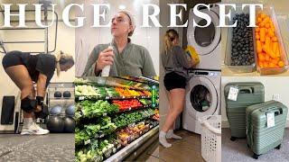 MAJOR RESET vlog: Health Reset, Apartment Reset, Grocery Haul etc