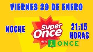 Resultados Super Once Noche del Viernes 29 de Enero del 2021