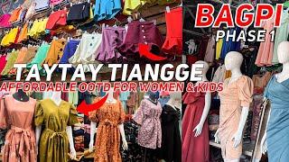 TAYTAY TIANGGE: BAGPI Tiangge OOTD for Women & Kids | As Low as ₱20 Part 2