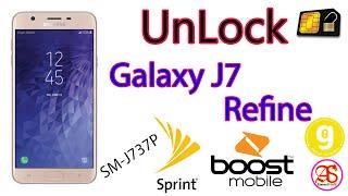 UnLock SIM | SAMSUNG Galaxy J7 Refine | SPRINT | BoosT Mobile | Global Unlocker Golden