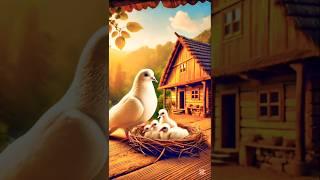 Beautiful Story of White Pigeon #subscribers #viralvideo #shortsyoutube #ai #duck