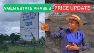 Amen Estate Phase 3 Price Update | Land For Sale in Ibeju Lekki