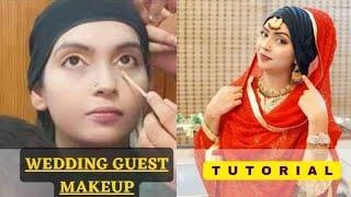 Wedding Guest Makeup Easy Tutorial. AMBER Naz Official ️