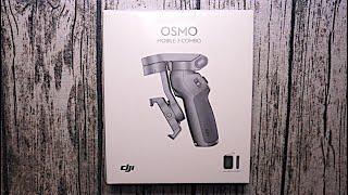 DJI Osmo Mobile 3 Combo  Unboxing and Overview