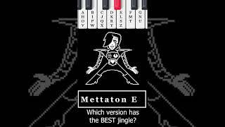 Mettaton VS EX VS NEO | Who has the BEST jingle? #undertale #mettaton #mettatonex