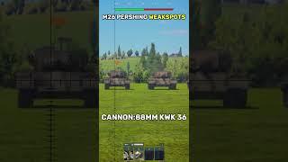 The Best M26 Pershing Weak Spots for War Thunder