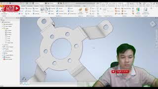 THIẾT KẾ GIÁ ĐỠ TRONG AUTODESK INVENTOR