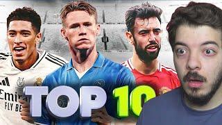 أفضل 10 وسط مهاجمين في العالم ..( ولا لاعب من برشلونة!)