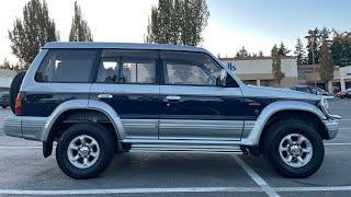 1995 MITSUBISHI PAJERO EXCEED AT 2.8L TURBO DIESEL INTERCOOLER 4WD SUPER SELECT RHD JDM