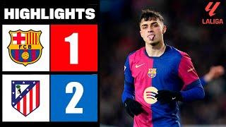 Pedri Goal | Barcelona vs Atlético Madrid 1-2 Highlights | LaLiga 2024/25