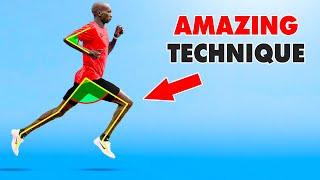 PERFECT RUNNING FORM - Joshua Cheptegei is Built Different