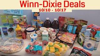 Winn-Dixie Deals Couponing Haul 11/10 - 11/17 * $10 off DIGITAL COUPONS!