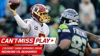 Kirk Cousins Leads Clutch Game-Winning TD Drive vs. Seattle! | Can't-Miss Play | NFL Wk 9 Highlights