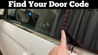 2018 - 2024 Ford Expedition Keypad Door Code - How To Find Driver Door Code Keyless Entry Retrieve