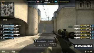 Astana Dragons vs CompLexity on de_dust2 @ Dreamhack Winter 2013 Quarter Finals Game 2