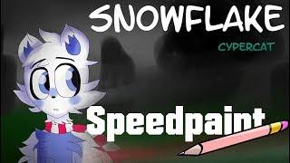 [Speedpaint] "The War in Dream" SnowFlake - Cypercat