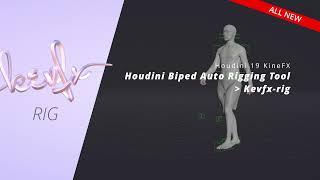 H19 KineFX | Kevfx Biped Auto Rig for Human Characters | Quickstart