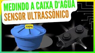 Como medir a CAIXA D'ÁGUA com o HomeAssistant - Sensor Ultrassônico A02YYUW - Passo a passo