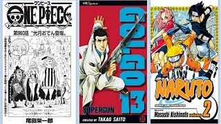 Top 10 Best Selling Manga