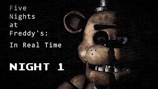 FNAF In Real Time - Night 1 Public Demo