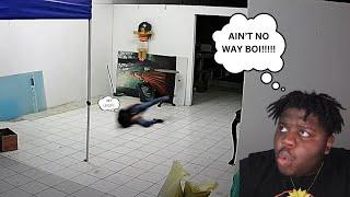 DID HE GRAB HER BY THE LEG????? MOST V39 SCARY VIDEOS