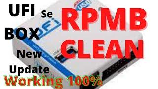 RPMB clean by UFI Box easy and fast | ufi box rpmb clean update | ufi box se rpmb kaise kare 2021.