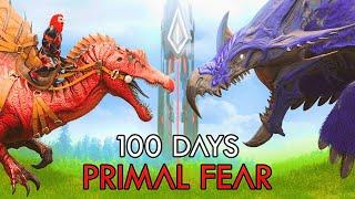 I Played 100 Days In Ark's Hardest Mod (Primal Fear)