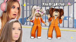 WE WENT TO PRISON AND HAD BROKE OUT with IAMSANNA (Roblox Roleplay)