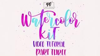 Procreate Watercolor Kit Tutorial- Part Three | Simply Alison (2018)