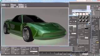 Rendering NSX 3DSMAX