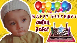 Abdul rafay 1st birthday ||birthday vlog || hadi a to z